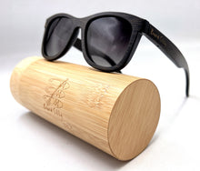 Load image into Gallery viewer, Black Bamboo Floating Sunglasses