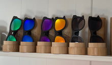 Load image into Gallery viewer, Black Bamboo Floating Sunglasses