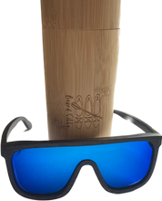 Load image into Gallery viewer, Bamboo floating sunglasses, flow lens