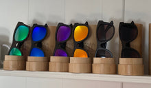 Load image into Gallery viewer, Black Bamboo Floating Sunglasses
