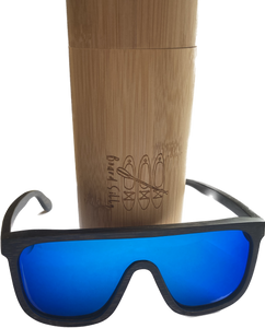 Bamboo floating sunglasses, flow lens
