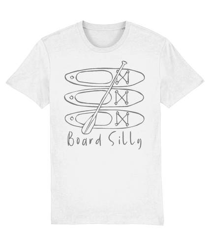 Paddle boarder T-shirt organic cotton