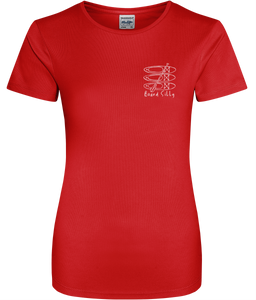 Women's Cool Active T-shirt, paddle boarder