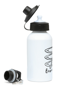 aluminium water bottle, paddle board logo