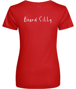 Women's Cool Active T-shirt, paddle boarder