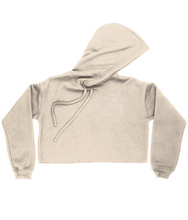 Load image into Gallery viewer, Ladies Cropped Hoodie Board Silly
